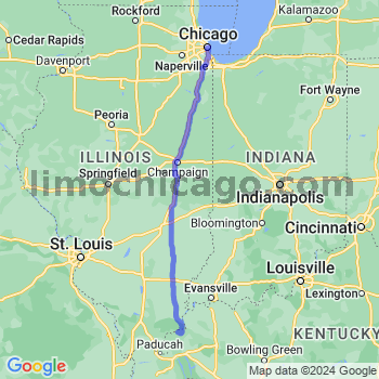 Limousine service to Chicago Loop