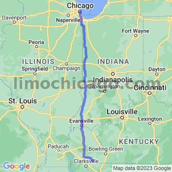 Limousine service to Chicago Loop