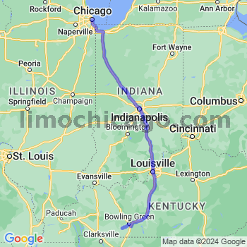 Limousine service to Chicago Loop