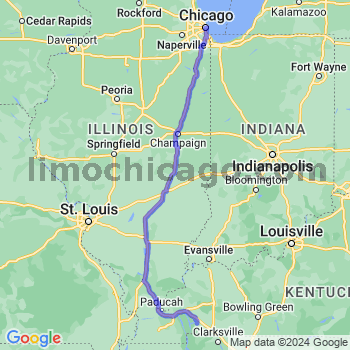 Limousine service to Chicago Loop