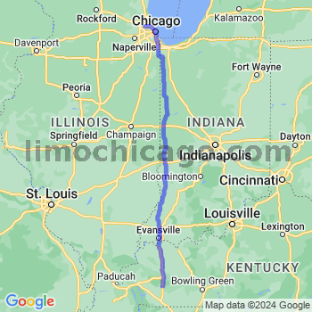 Limousine service to O'Hare airport (ORD)