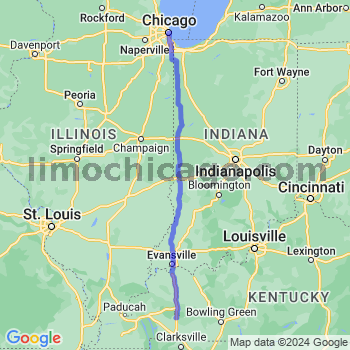 Limousine service to Chicago Loop