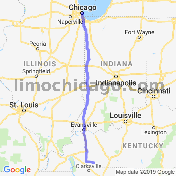Limousine service to Chicago Loop