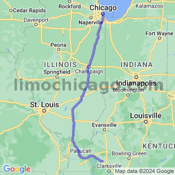 Limousine service to Chicago Loop
