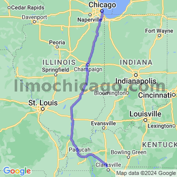 Limousine service to Chicago Loop