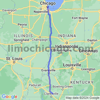 Limousine service to Chicago Loop