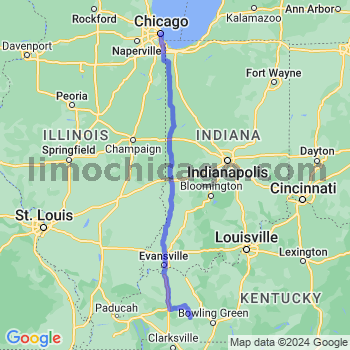 Limousine service to Chicago Loop
