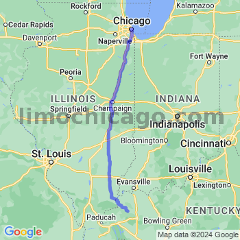 Limousine service to Chicago Loop