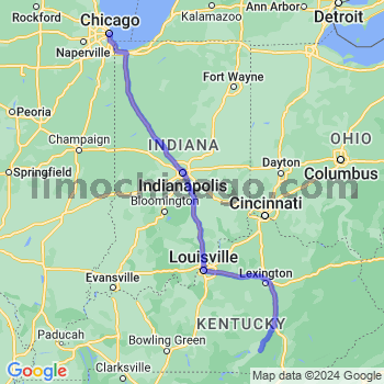Limousine service to Chicago Loop