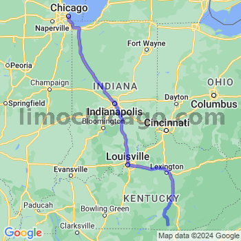 Limousine service to Chicago Loop