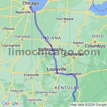Limousine service to Chicago Loop