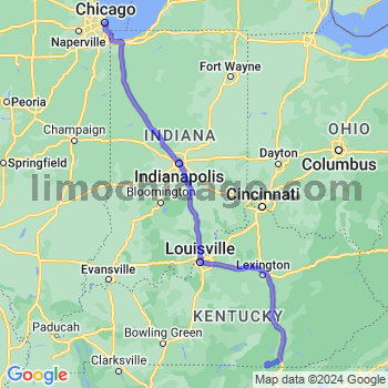 Limousine service to Chicago Loop