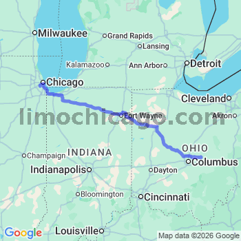 Limousine service to Midway airport (MDW)