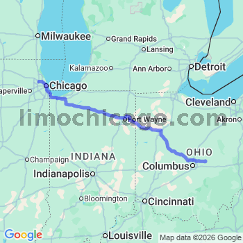 Limousine service to O'Hare airport (ORD)