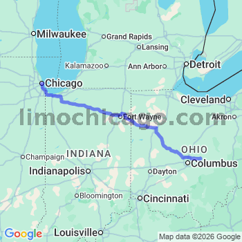 Limousine service to Chicago Loop
