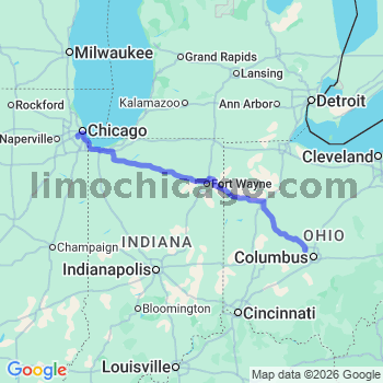 Limousine service to Midway airport (MDW)