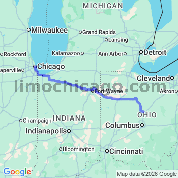 Limousine service to Chicago Loop