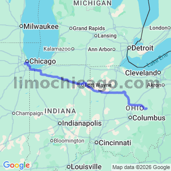 Limousine service to Midway airport (MDW)