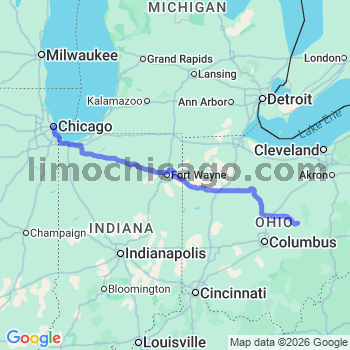Limousine service to Chicago Loop