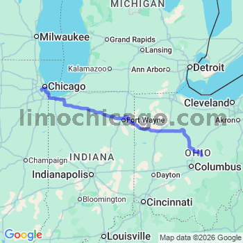Limousine service to Midway airport (MDW)