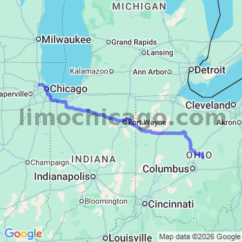 Limousine service to O'Hare airport (ORD)