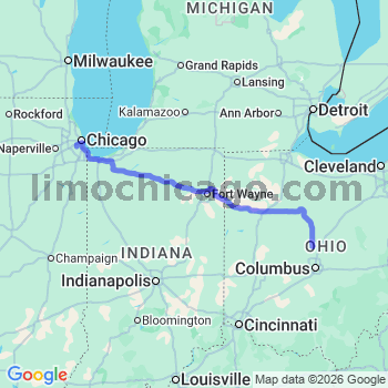 Limousine service to Midway airport (MDW)