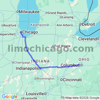 Limousine service to Chicago Loop