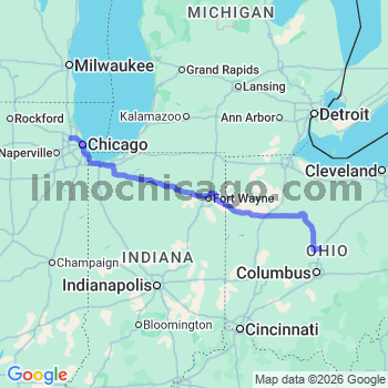 Limousine service to O'Hare airport (ORD)