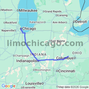 Limousine service to Chicago Loop