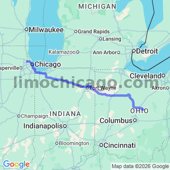 Limousine service to O'Hare airport (ORD)
