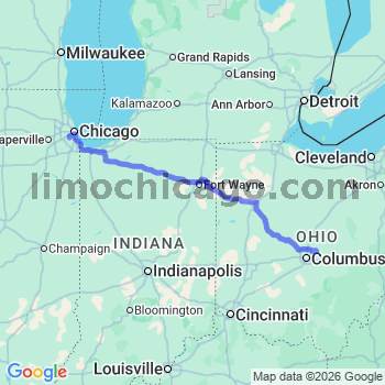 Limousine service to Midway airport (MDW)