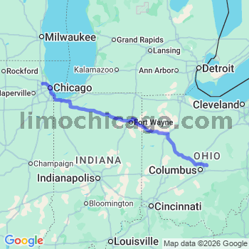 Limousine service to O'Hare airport (ORD)