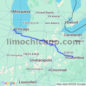 Limousine service to Midway airport (MDW)