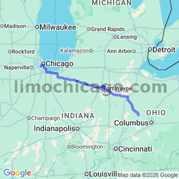 Limousine service to Midway airport (MDW)