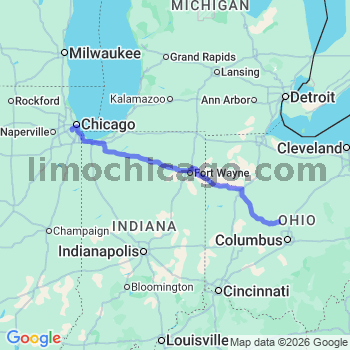 Limousine service to Midway airport (MDW)