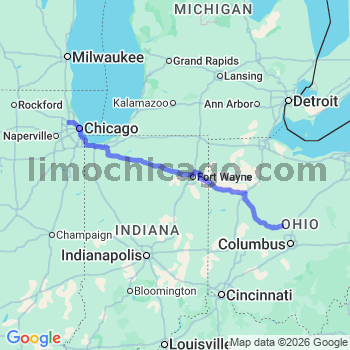 Limousine service to O'Hare airport (ORD)