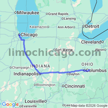 Limousine service to Chicago Loop