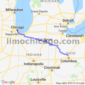 Limousine service to Chicago Loop