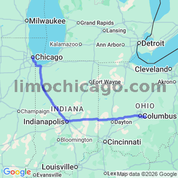 Limousine service to Chicago Loop