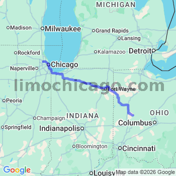 Limousine service to O'Hare airport (ORD)