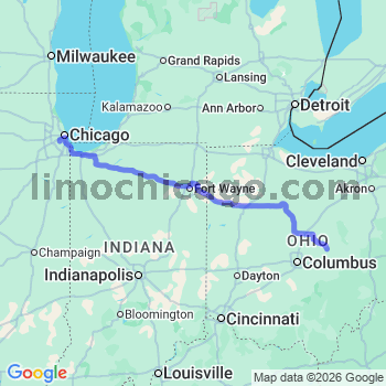 Limousine service to Midway airport (MDW)