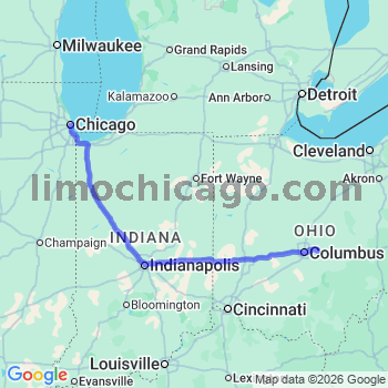 Limousine service to Chicago Loop