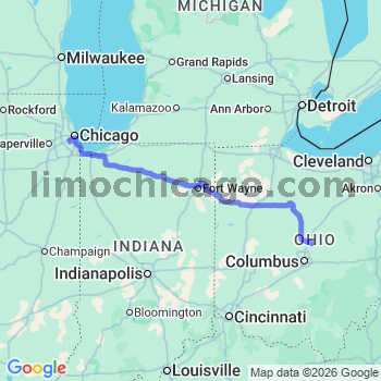 Limousine service to Midway airport (MDW)