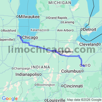 Limousine service to O'Hare airport (ORD)