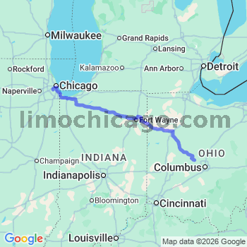 Limousine service to Midway airport (MDW)