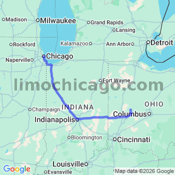 Limousine service to Chicago Loop