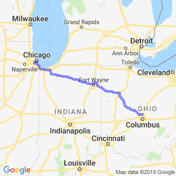 Travel from Columbus to Midway airport Limousine service to Midway airport (MDW)