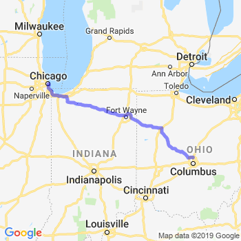 Travel from Columbus to Chicago Loop Limousine service to Chicago Loop