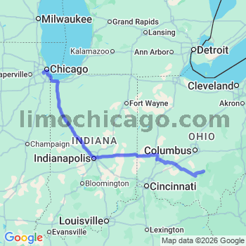 Limousine service to Midway airport (MDW)