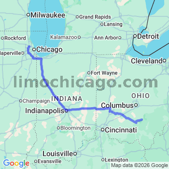 Limousine service to O'Hare airport (ORD)